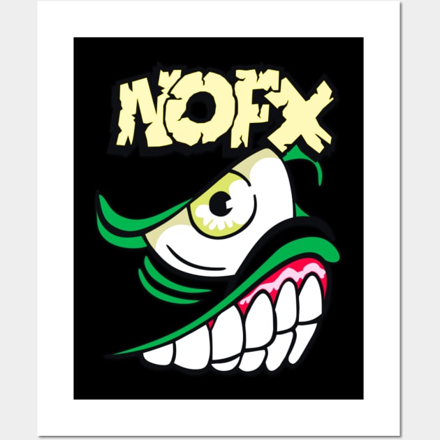 NOFX SMILE Wall Art by PMD Store